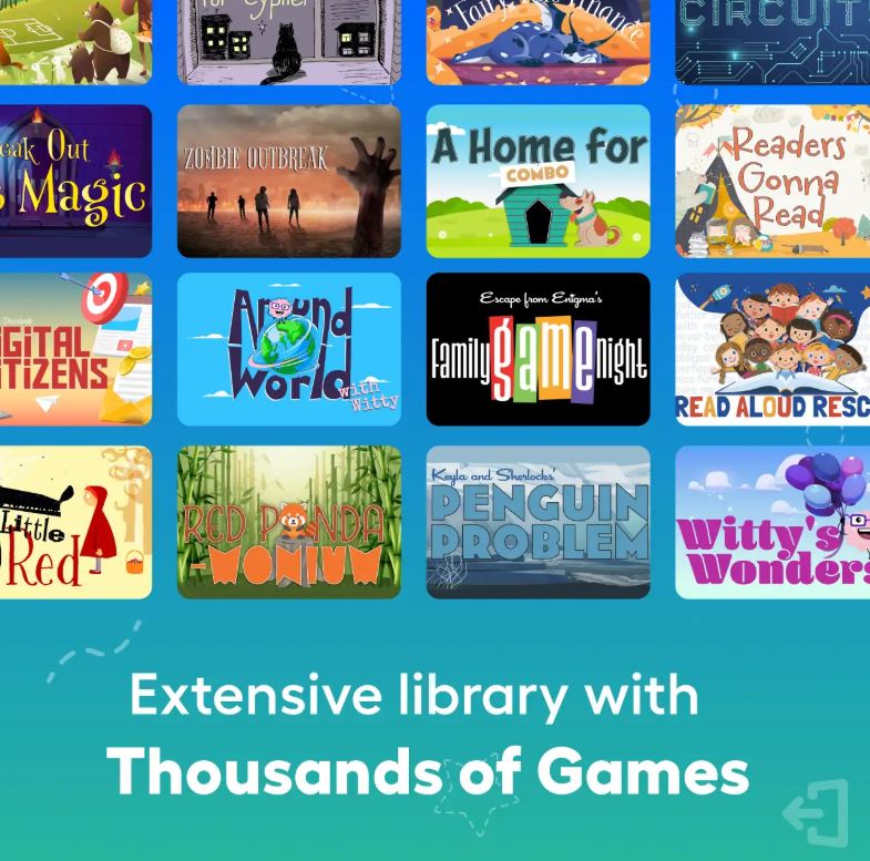 title cards for classroom escape games