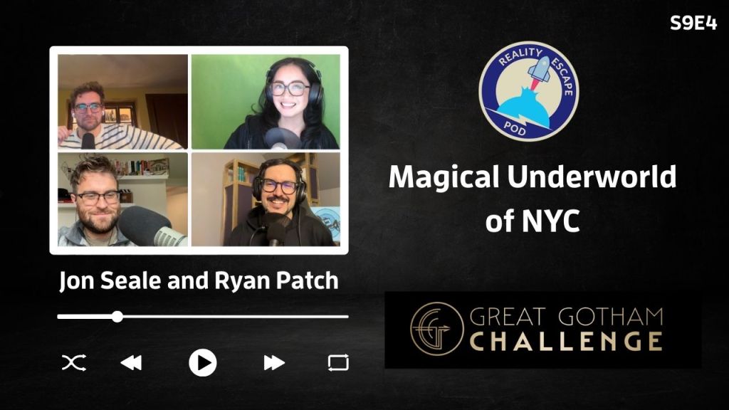 hero image for REPOD Great Gotham Challenge titled "Magical Underworld of NYC".
