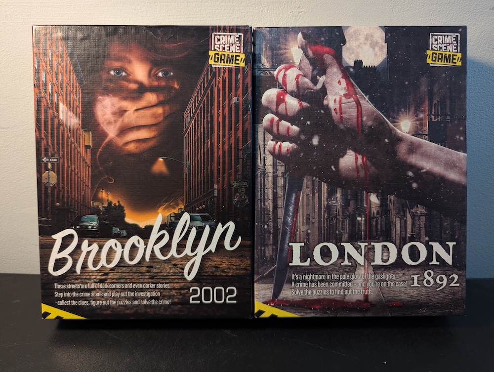 Crime Scene Game – Brooklyn 2002 & London 1892 [Review]