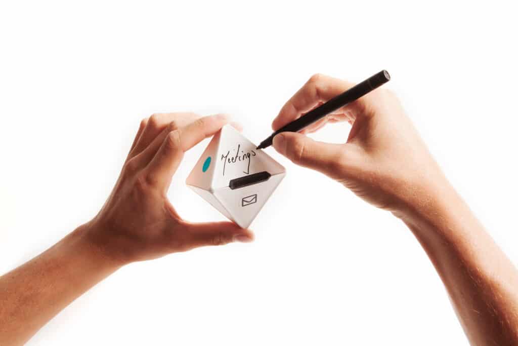 The Timeular Tracker is the world&rsquo;s first 8-sided tracking dice that automatically tracks activities when flipped.