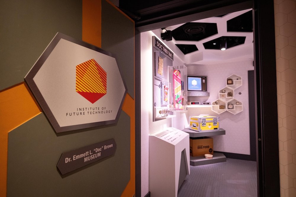 Back To The Future Institute of Future Technology Doc Brown Museum.