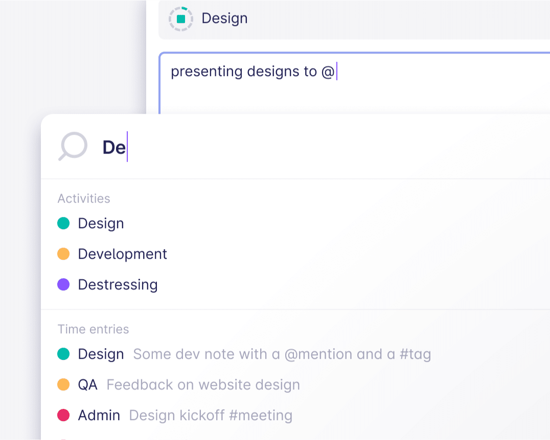 Arbeitsstunden eintakten