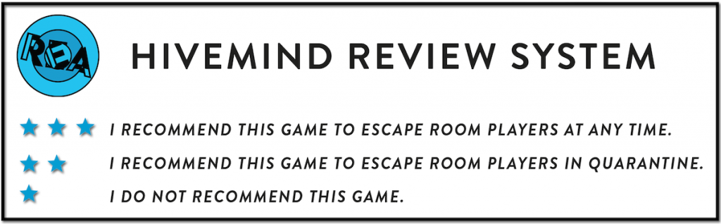 REA's hivemind review scale - 3 is recommended anytime, 2 recommended in quarantine, 1 is not recommended.